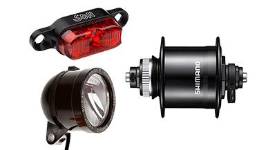 SON Edelux II - Shimano UR700 Dynamo