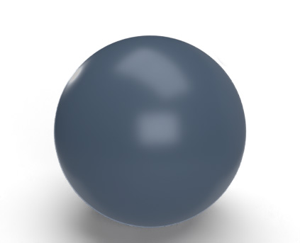 Graphite Blue Satin